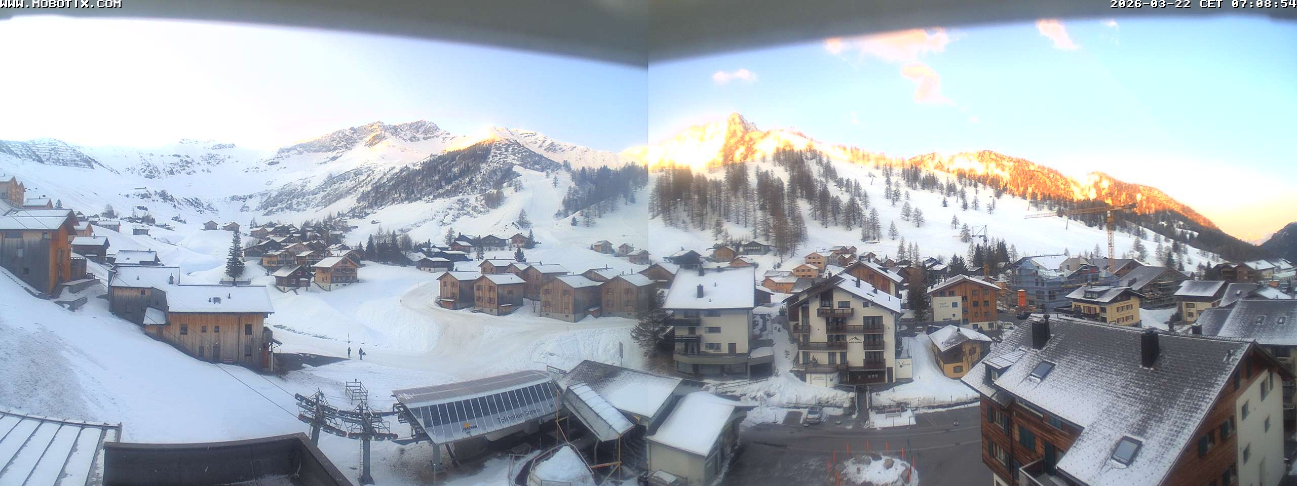 Archiv Foto Webcam Zentrum Malbun - Hotel Turna