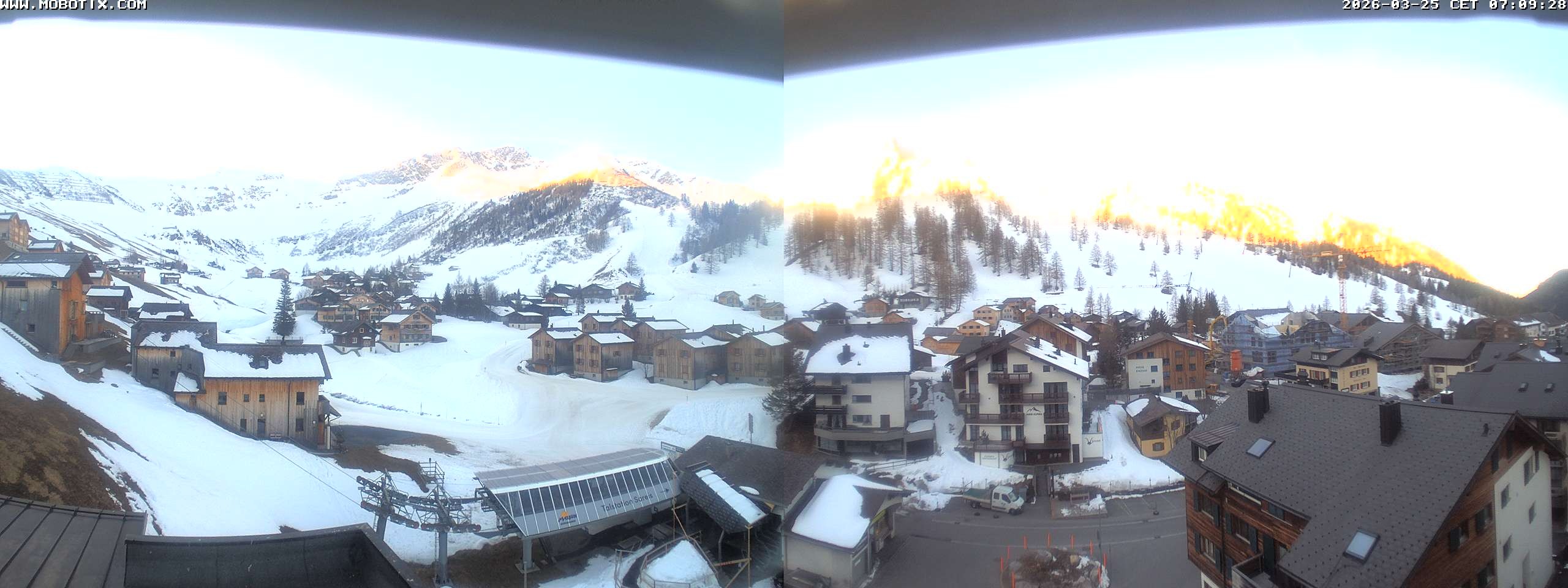 Archiv Foto Webcam Zentrum Malbun - Hotel Turna