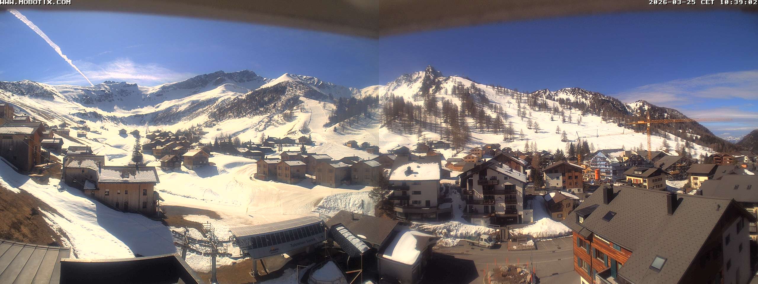 Archived image Webcam Malbun - Hotel Turna