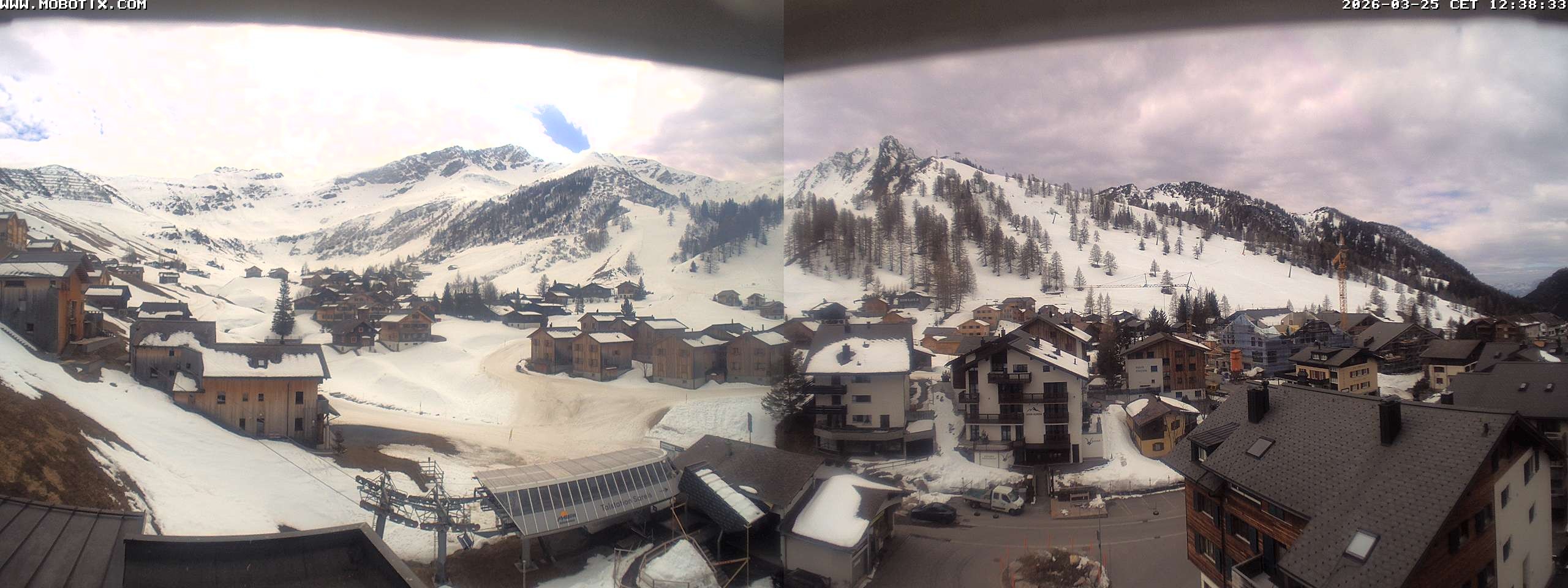 Archiv Foto Webcam Zentrum Malbun - Hotel Turna