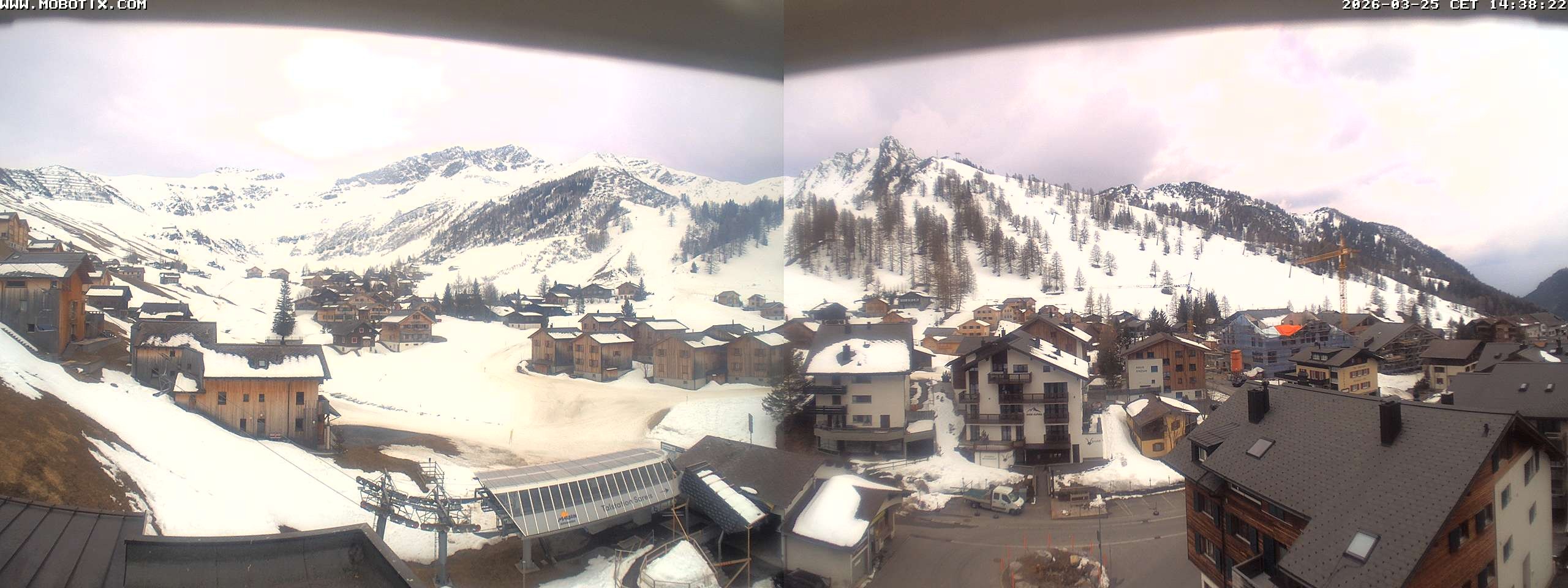 Archiv Foto Webcam Zentrum Malbun - Hotel Turna