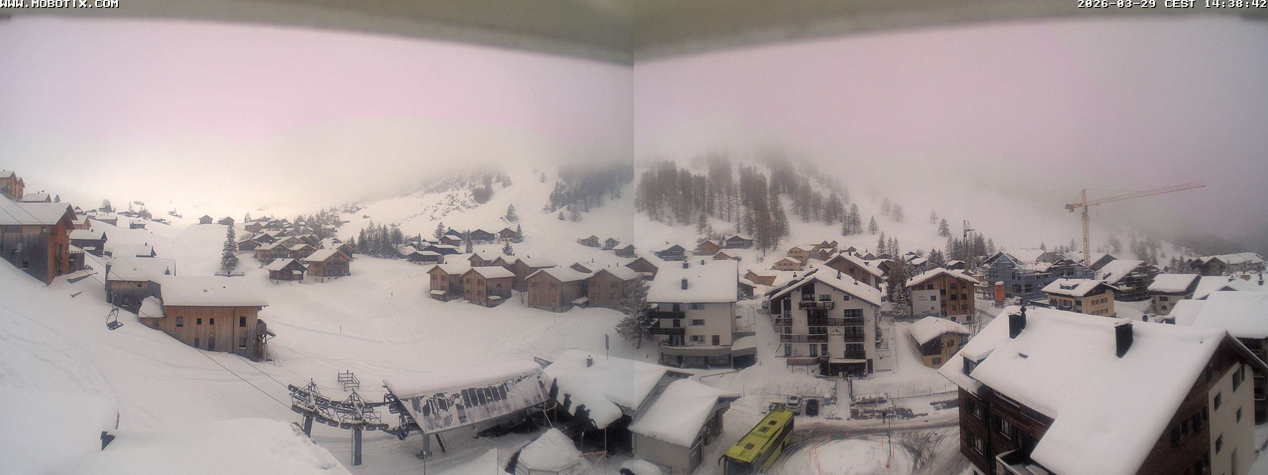 Archiv Foto Webcam Zentrum Malbun - Hotel Turna