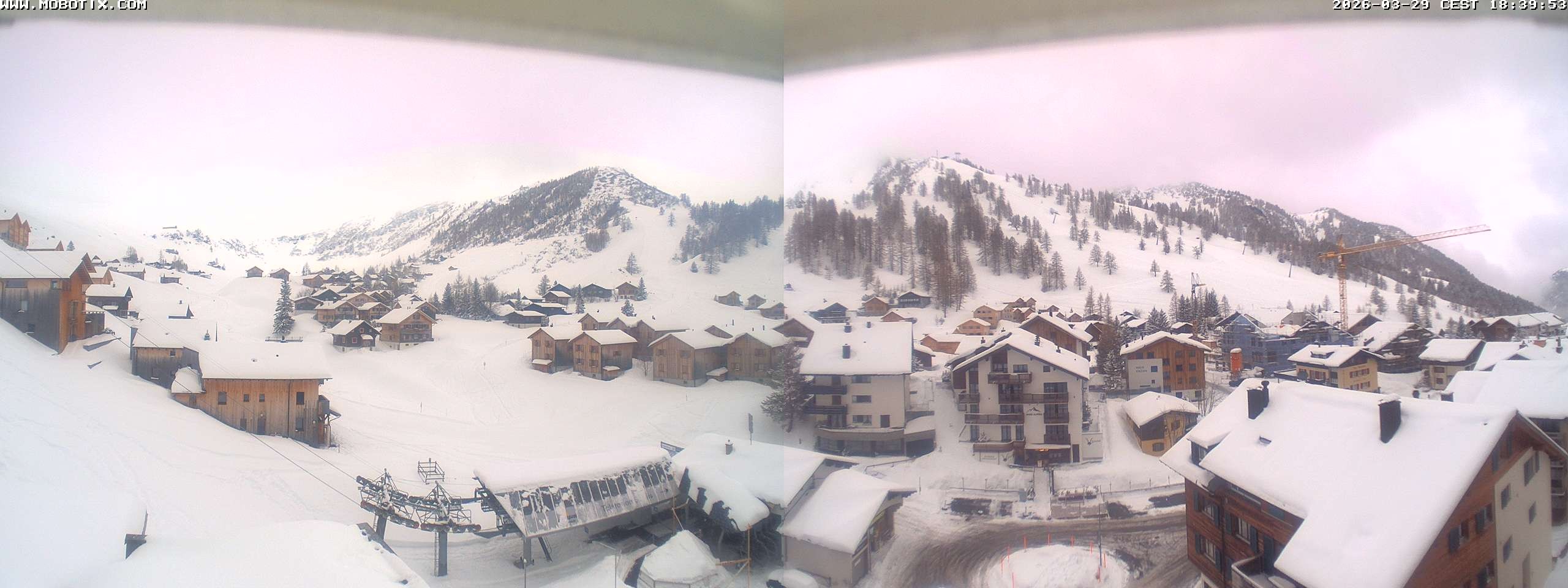 Archiv Foto Webcam Zentrum Malbun - Hotel Turna