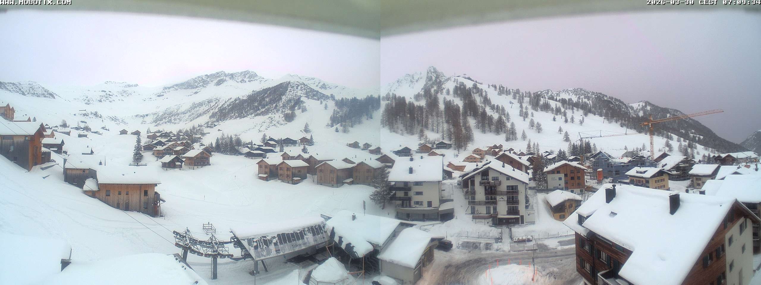 Archived image Webcam Malbun - Hotel Turna