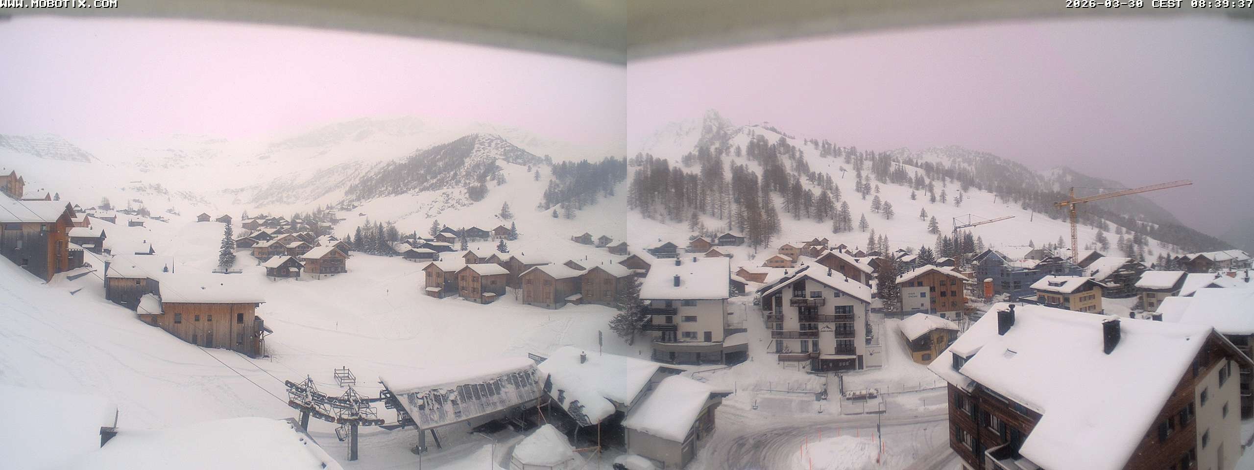 Archived image Webcam Malbun - Hotel Turna
