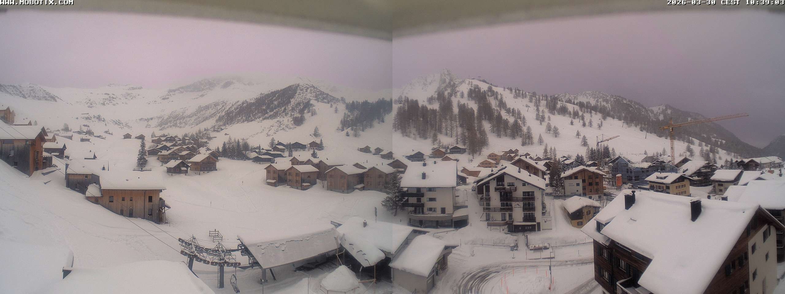 Archived image Webcam Malbun - Hotel Turna