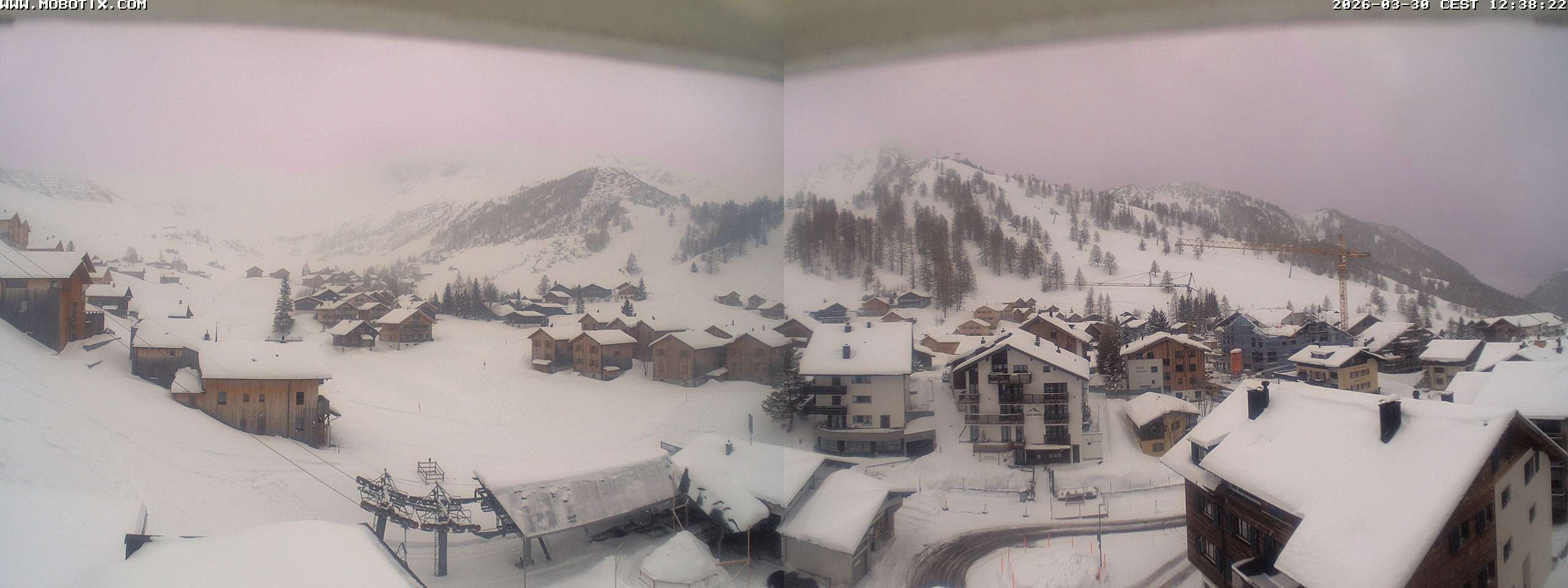 Archived image Webcam Malbun - Hotel Turna