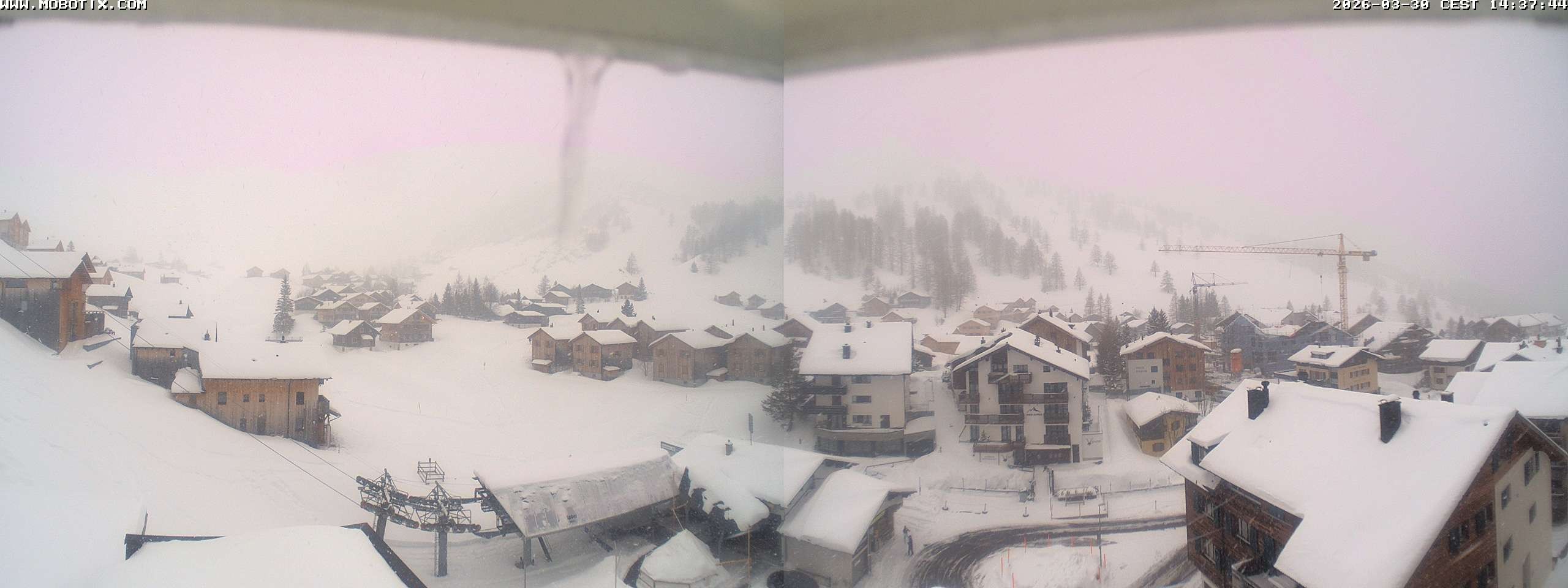 Archived image Webcam Malbun - Hotel Turna