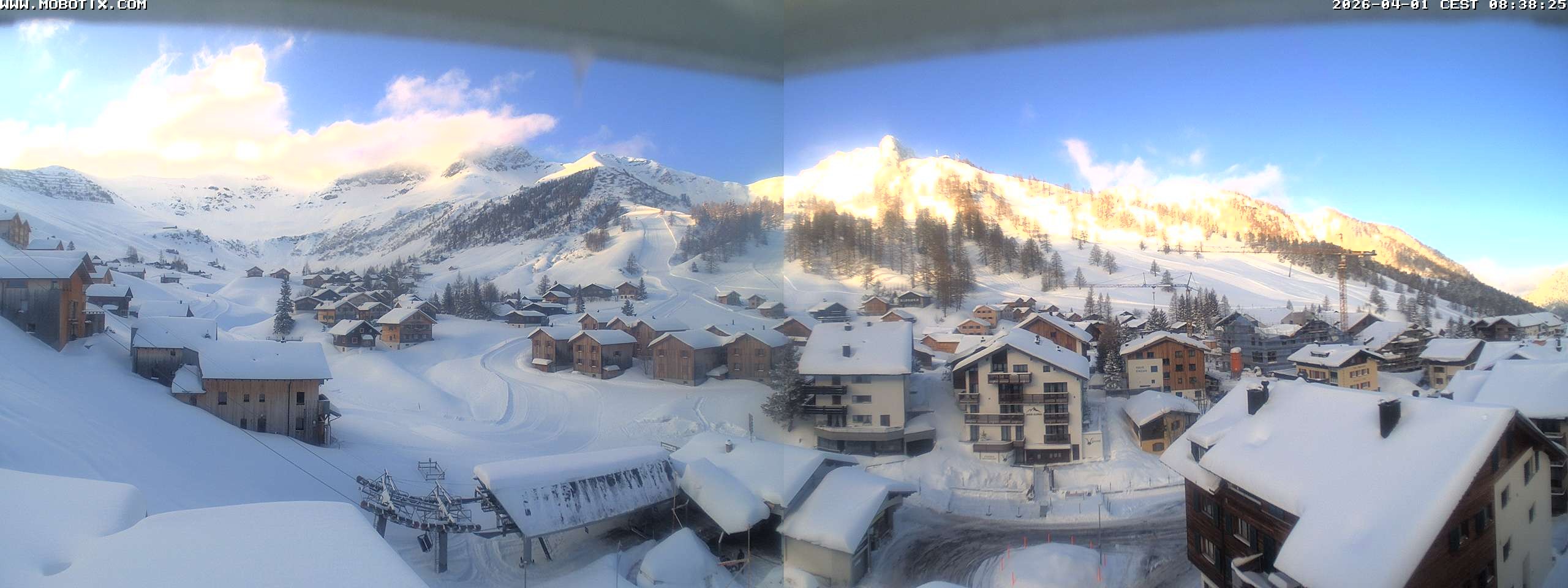 Archived image Webcam Malbun - Hotel Turna