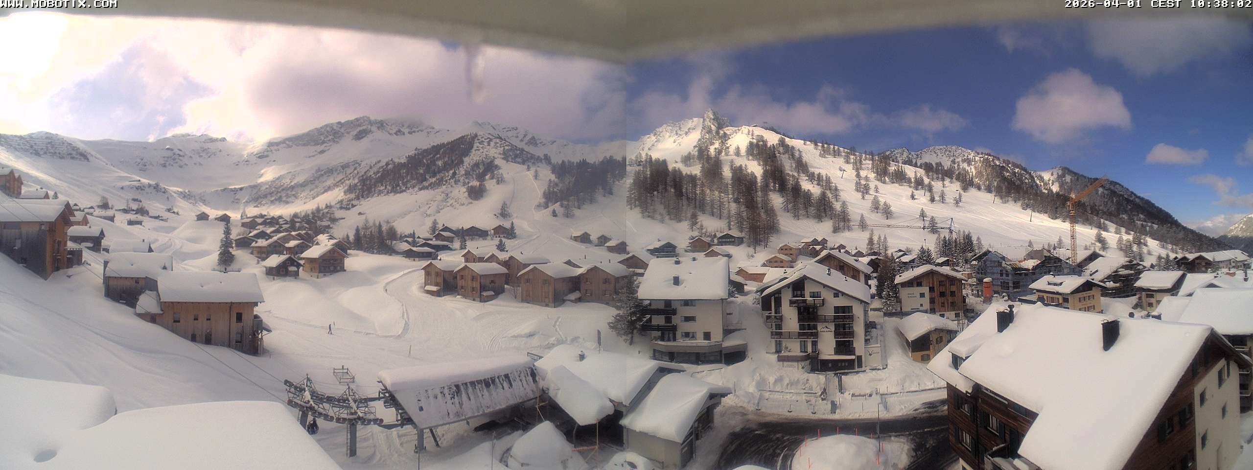 Archived image Webcam Malbun - Hotel Turna