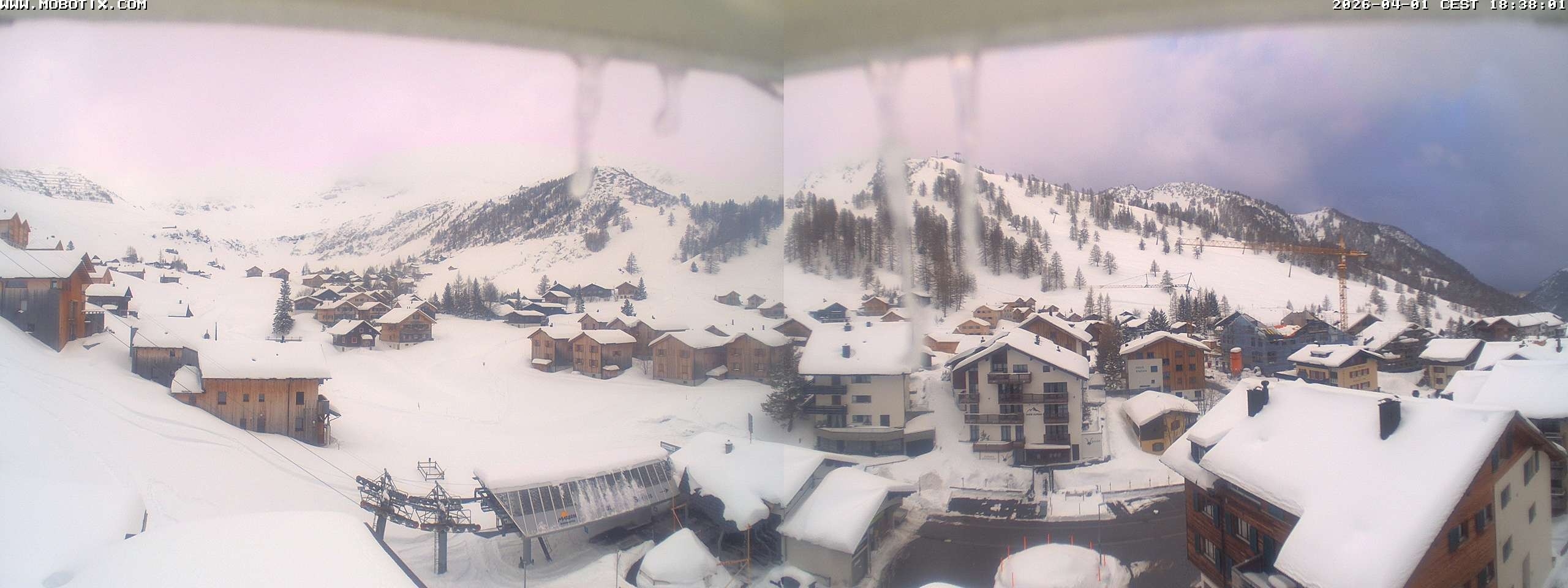 Archived image Webcam Malbun - Hotel Turna
