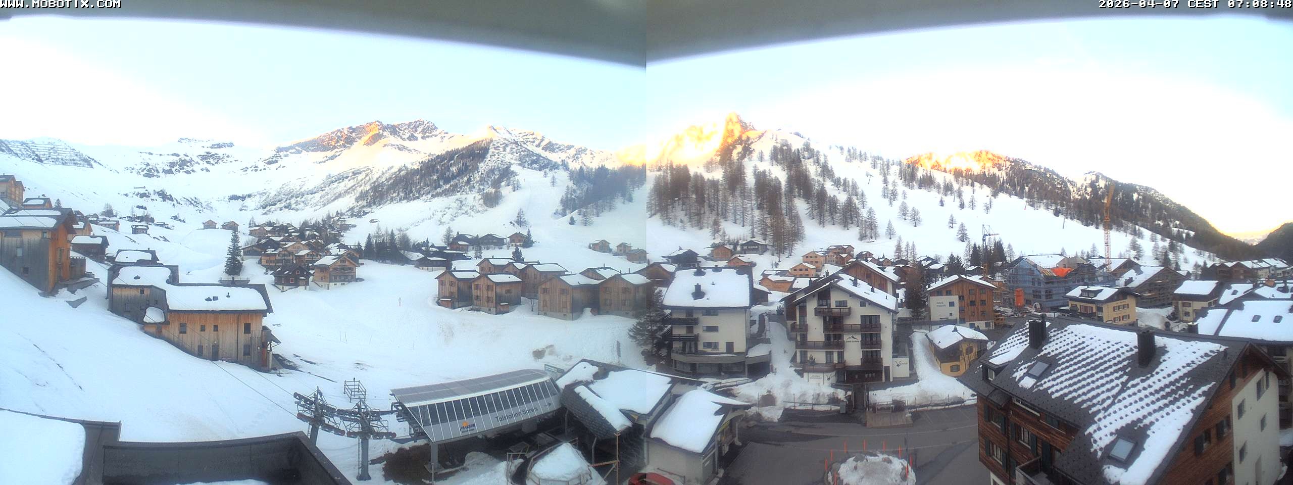 Archiv Foto Webcam Zentrum Malbun - Hotel Turna