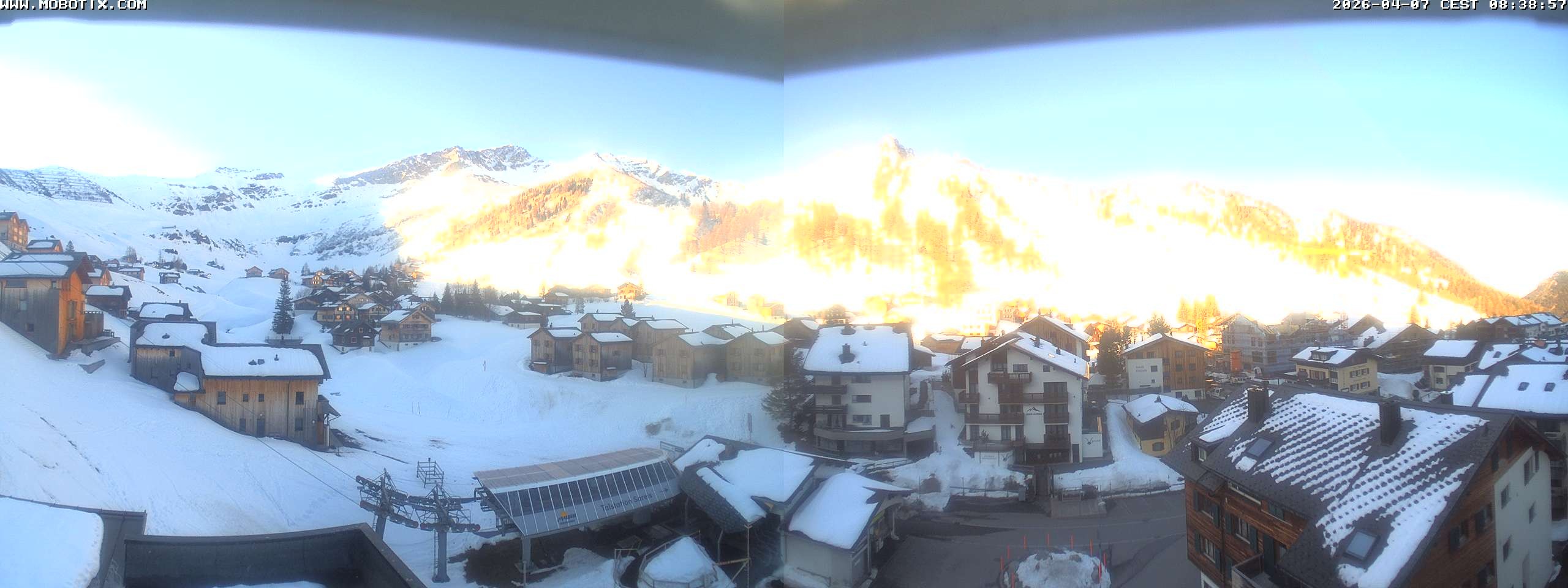 Archiv Foto Webcam Zentrum Malbun - Hotel Turna