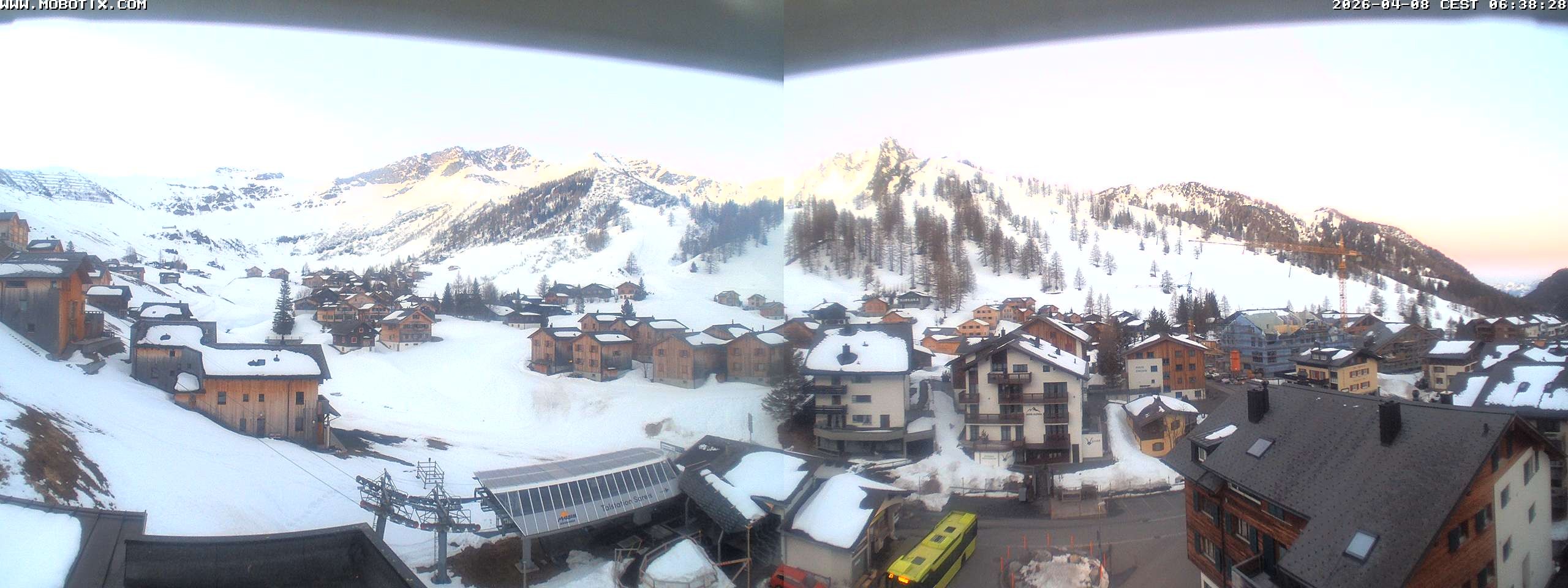 Archived image Webcam Malbun - Hotel Turna