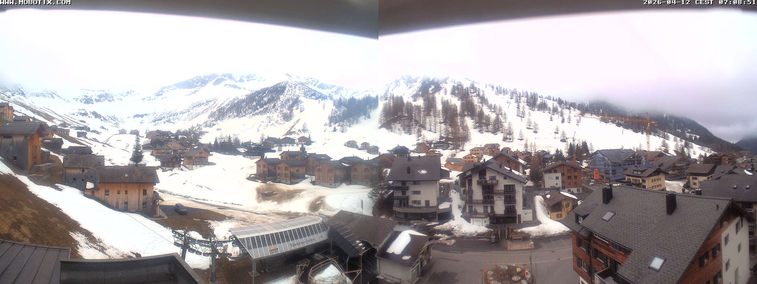 Archived image Webcam Malbun - Hotel Turna