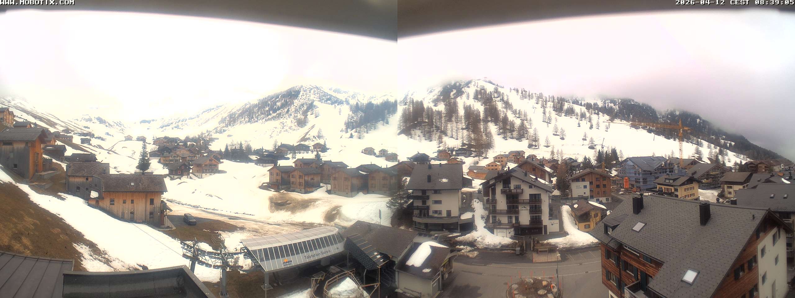 Archived image Webcam Malbun - Hotel Turna