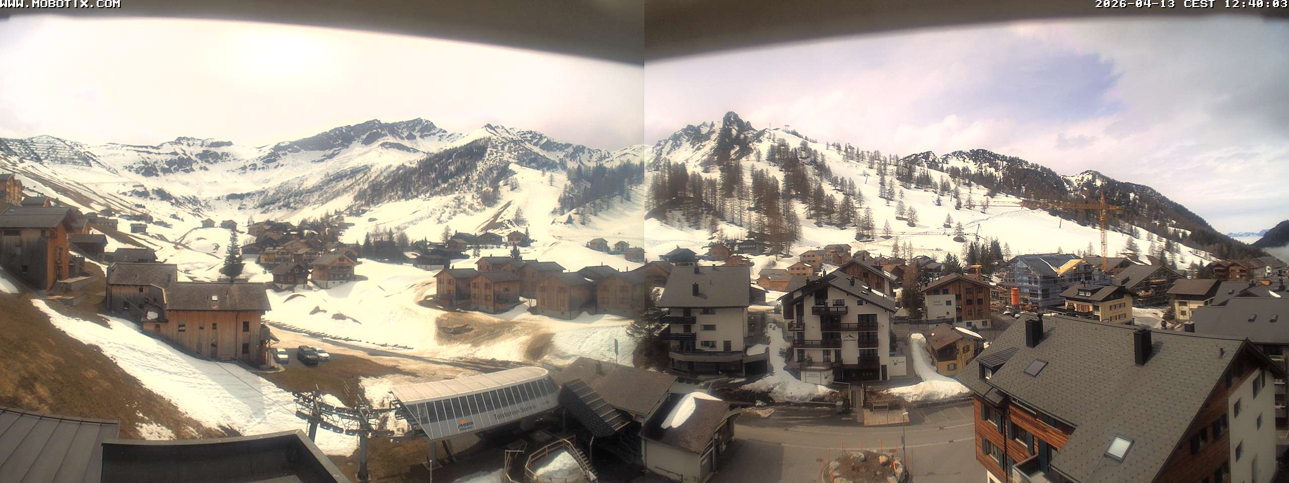 Archiv Foto Webcam Zentrum Malbun - Hotel Turna