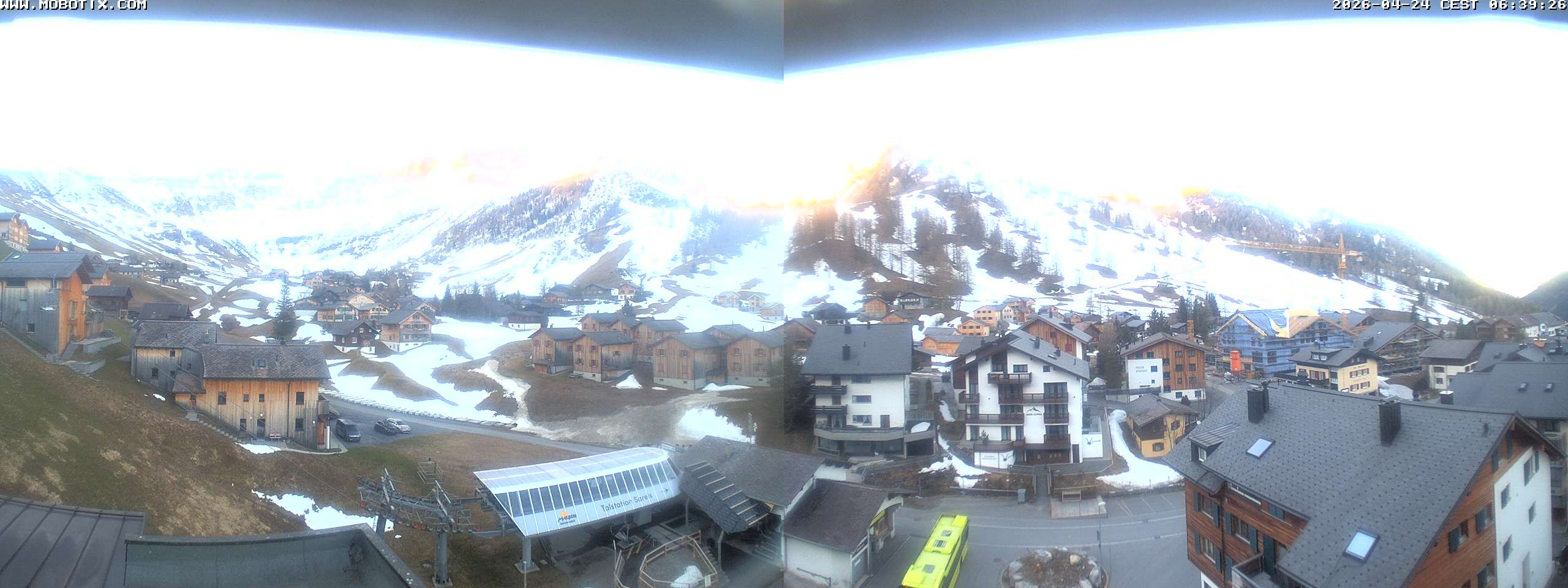 Archiv Foto Webcam Zentrum Malbun - Hotel Turna