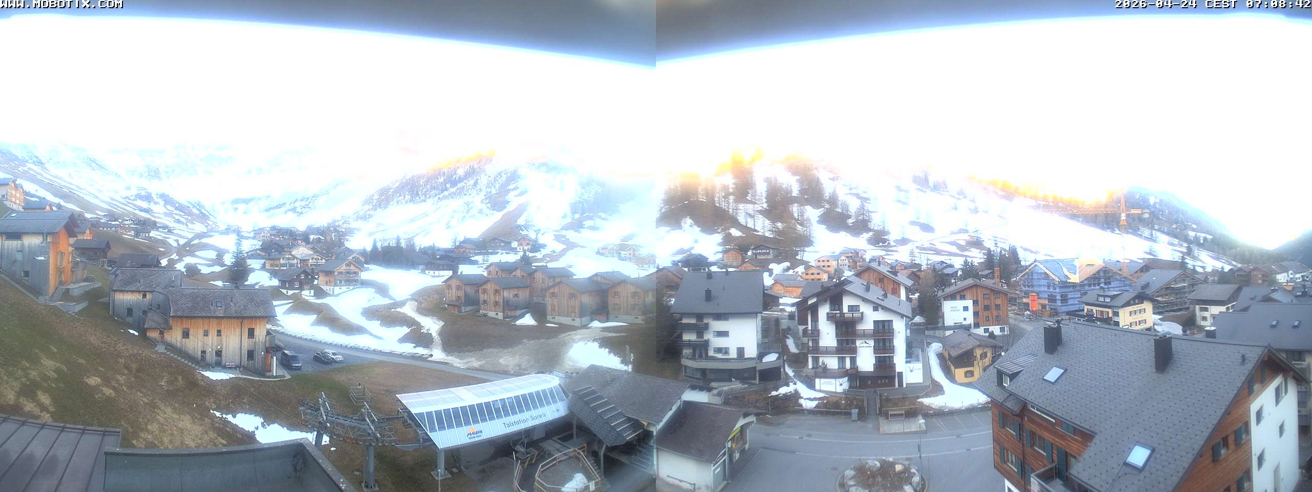 Archiv Foto Webcam Zentrum Malbun - Hotel Turna