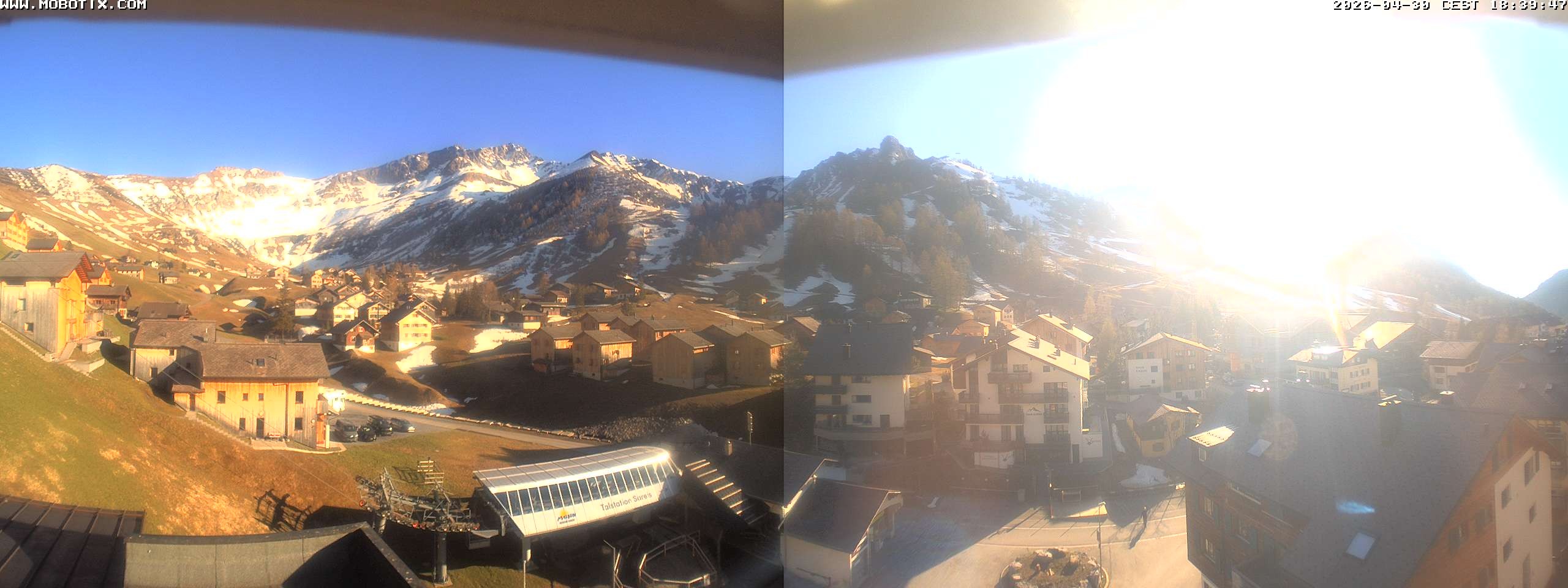 Archiv Foto Webcam Zentrum Malbun - Hotel Turna