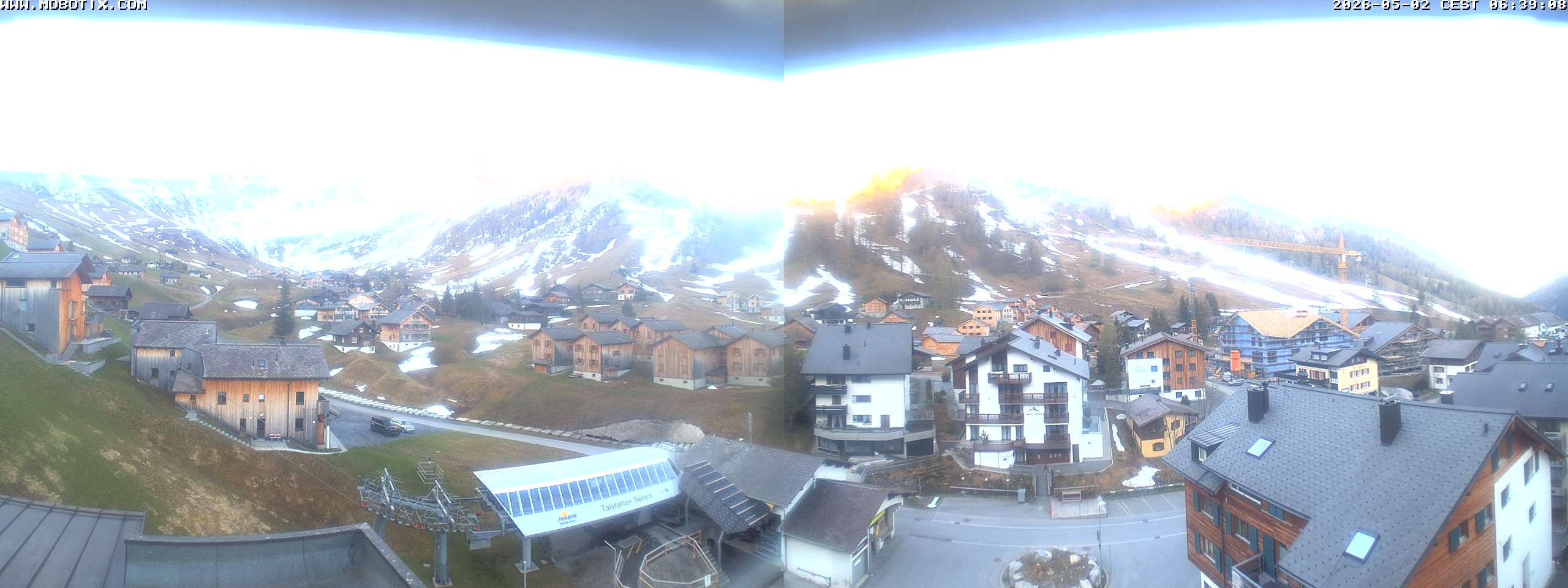 Archiv Foto Webcam Zentrum Malbun - Hotel Turna