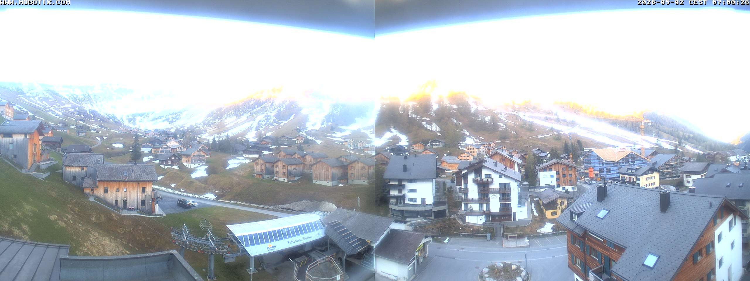 Archiv Foto Webcam Zentrum Malbun - Hotel Turna