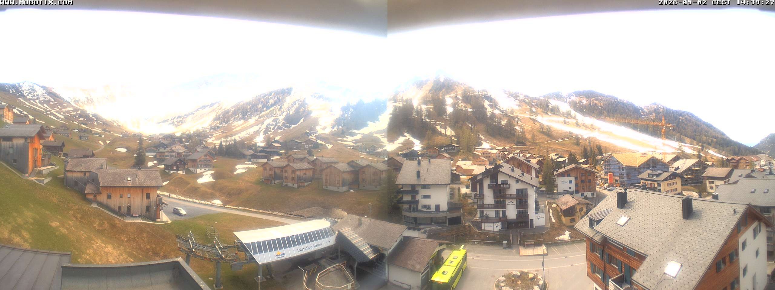 Archiv Foto Webcam Zentrum Malbun - Hotel Turna