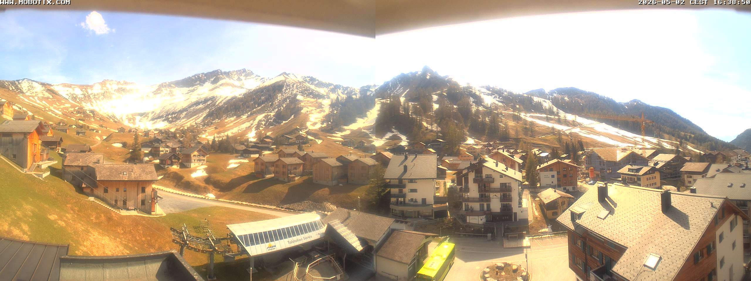 Archiv Foto Webcam Zentrum Malbun - Hotel Turna