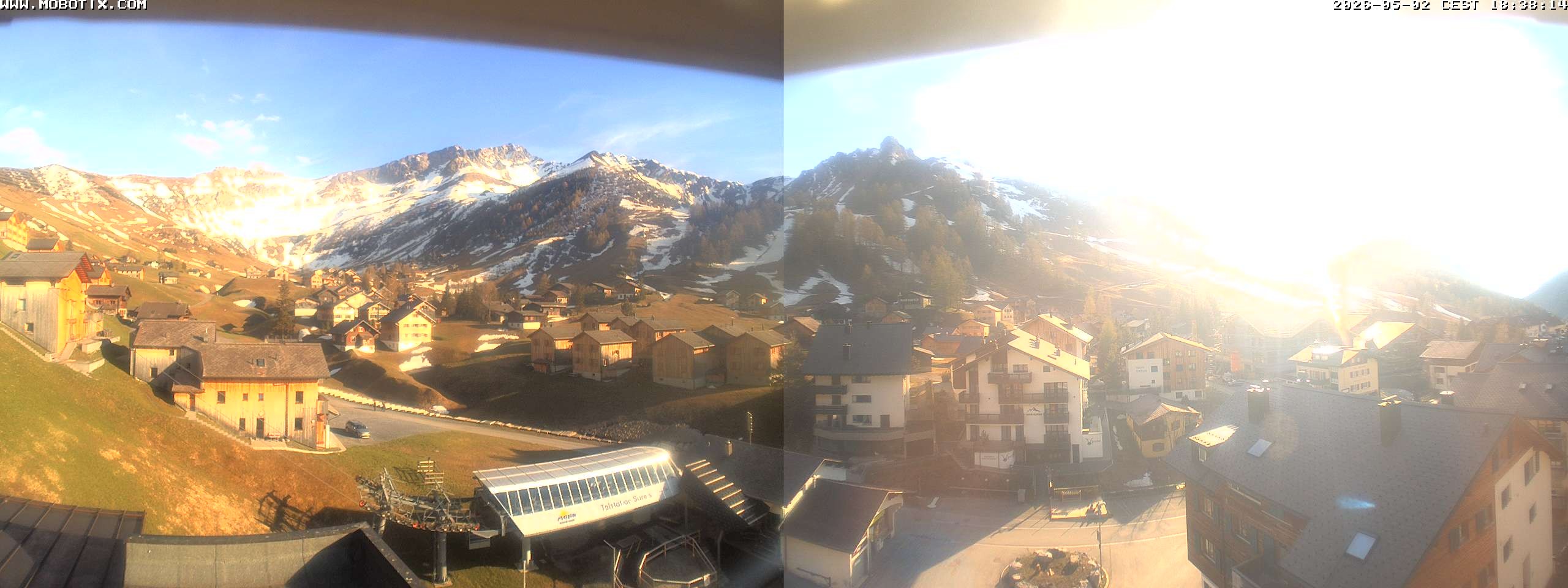 Archiv Foto Webcam Zentrum Malbun - Hotel Turna