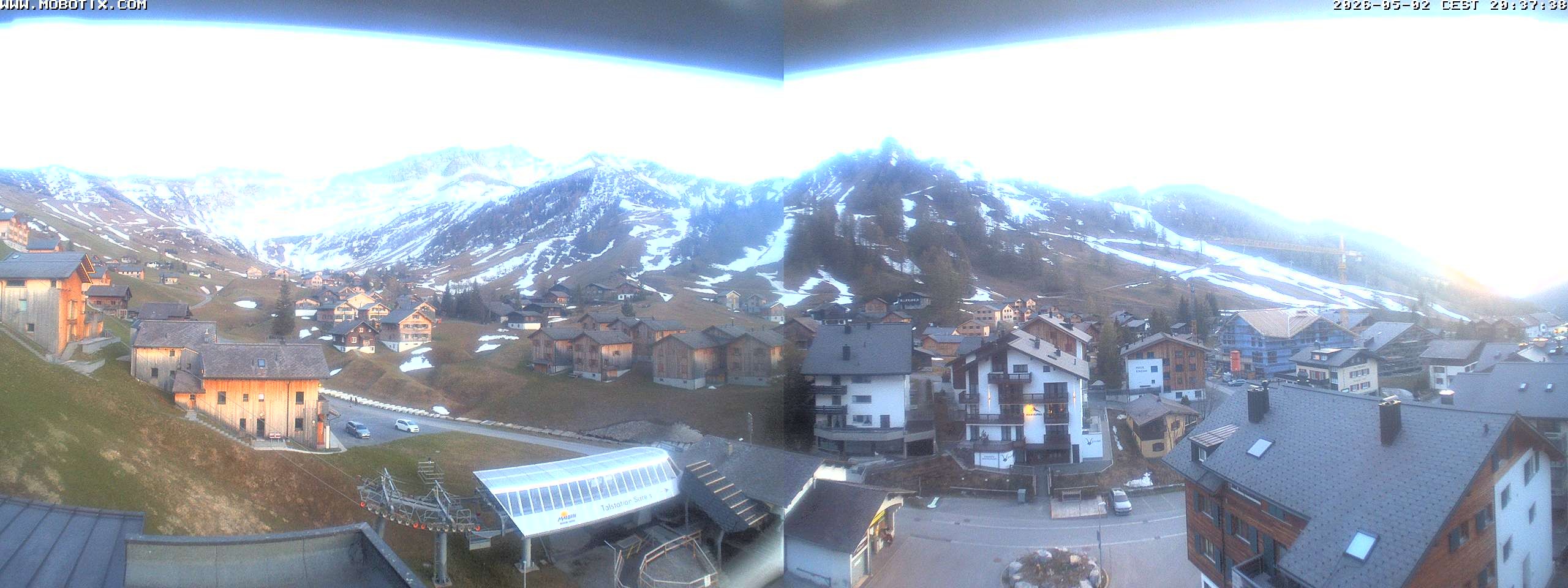 Archived image Webcam Malbun - Hotel Turna