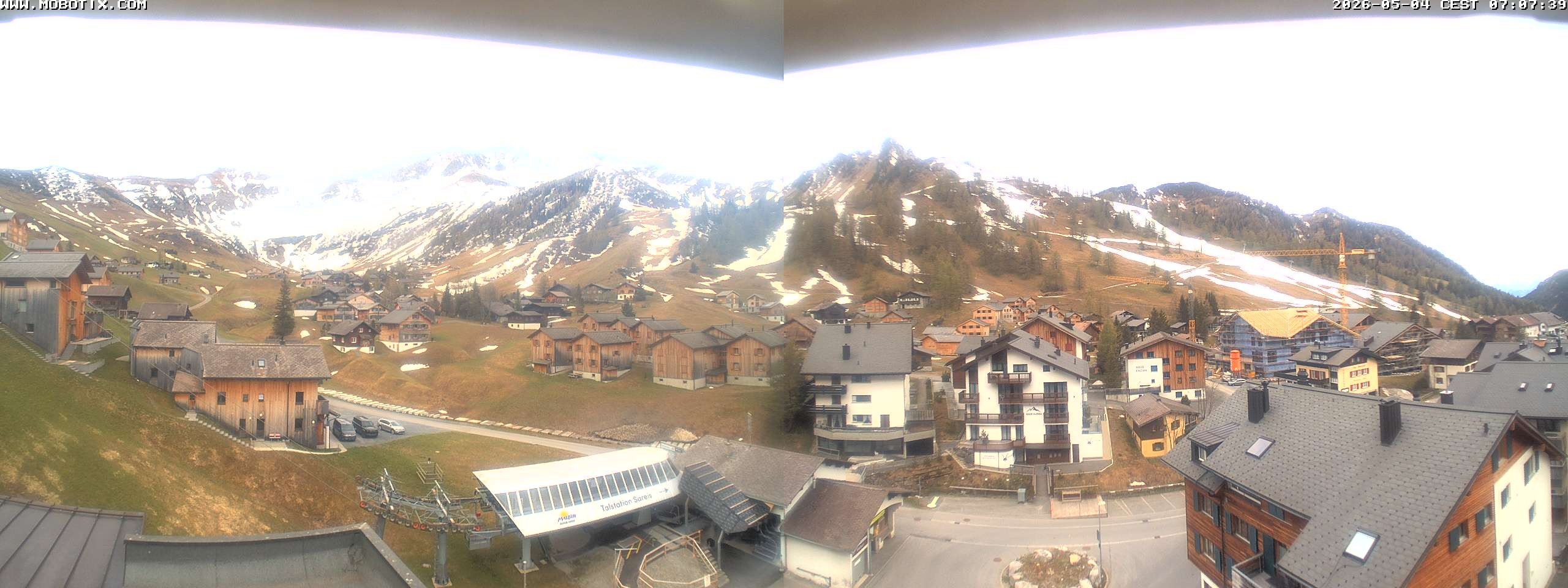 Archiv Foto Webcam Zentrum Malbun - Hotel Turna
