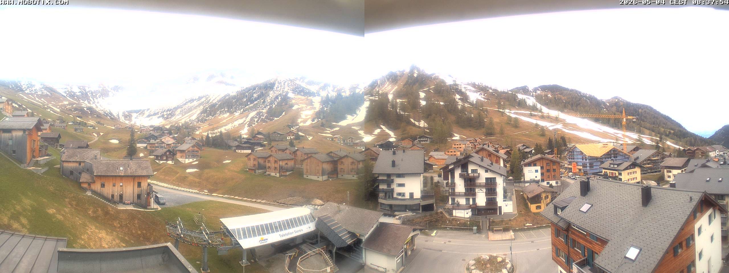 Archiv Foto Webcam Zentrum Malbun - Hotel Turna