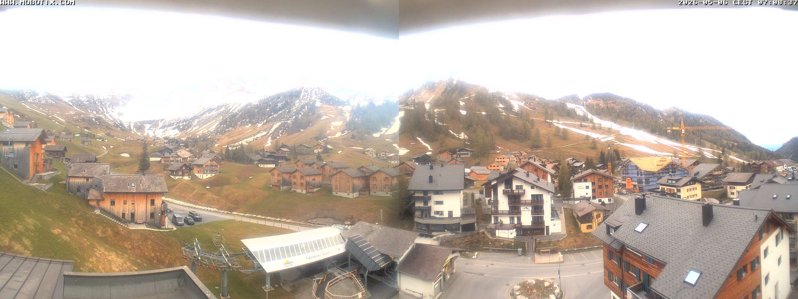 Archiv Foto Webcam Zentrum Malbun - Hotel Turna