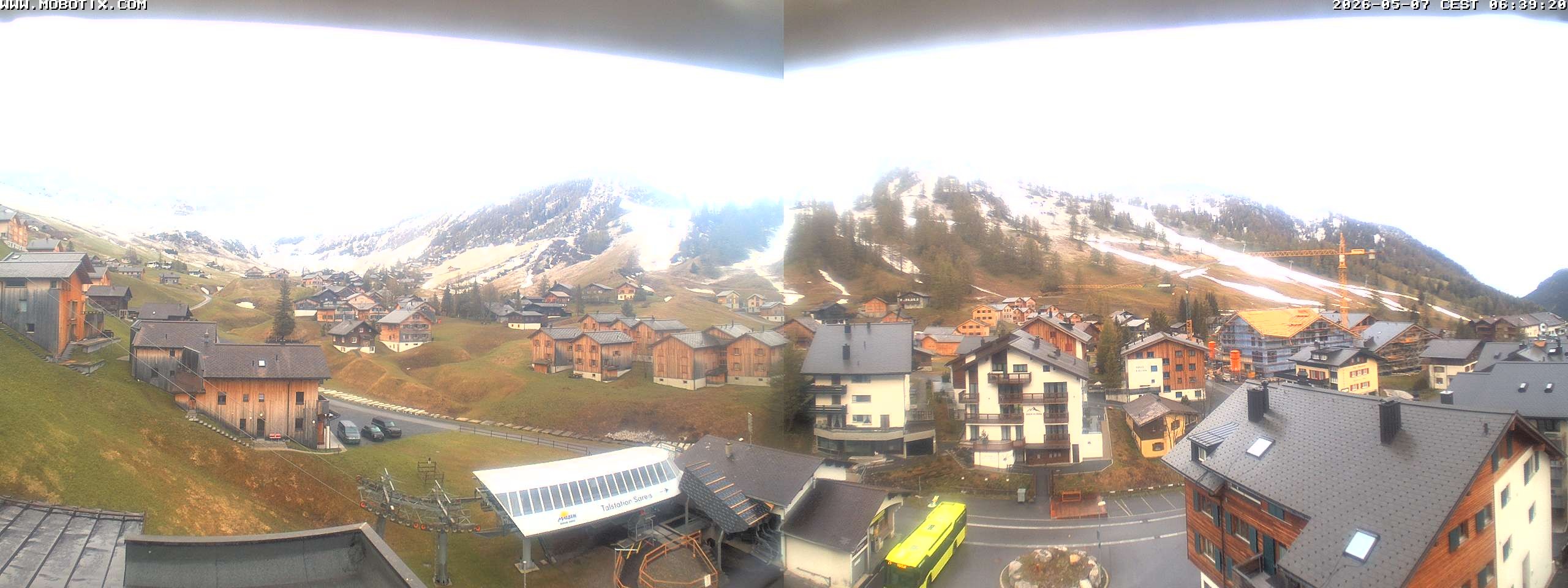 Archived image Webcam Malbun - Hotel Turna
