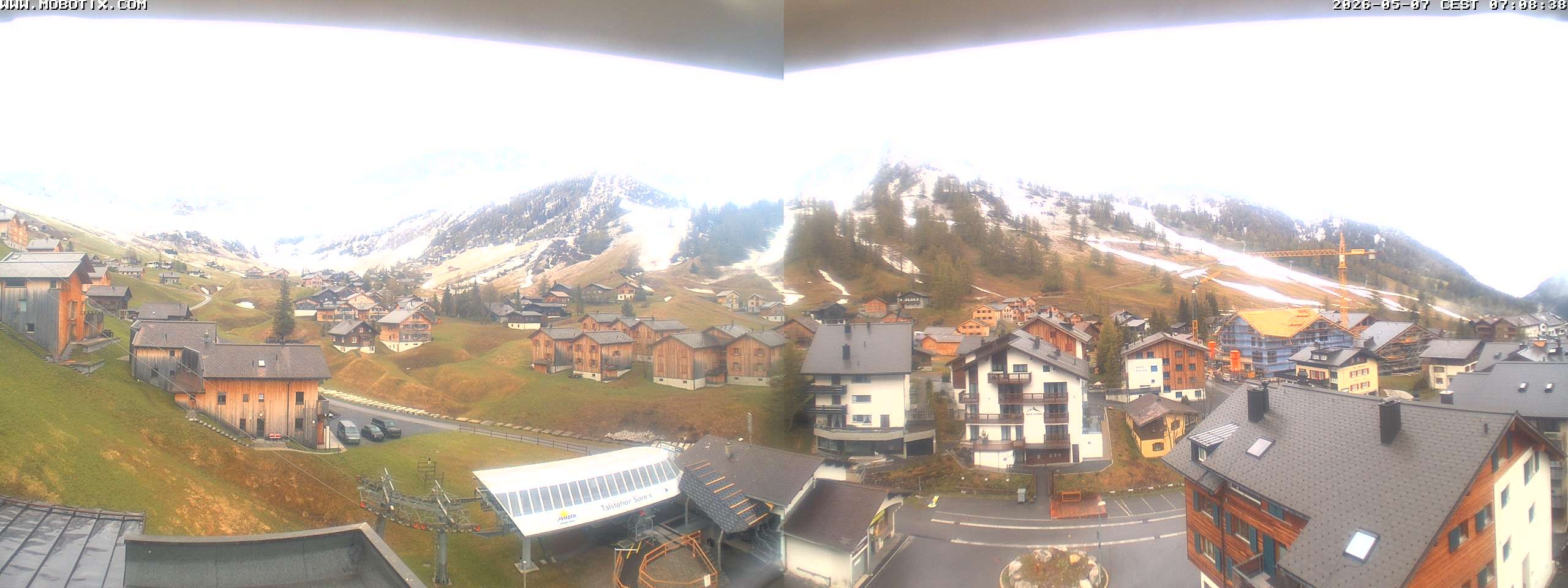 Archived image Webcam Malbun - Hotel Turna