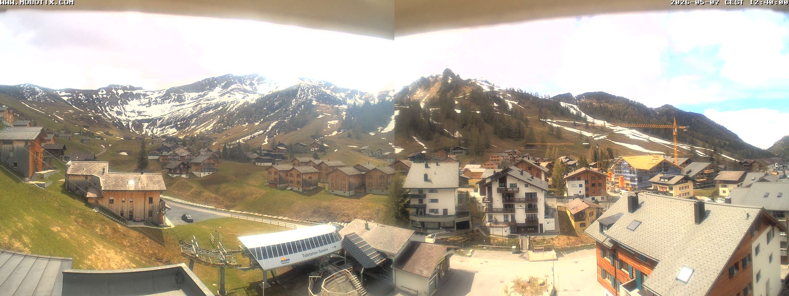 Archived image Webcam Malbun - Hotel Turna