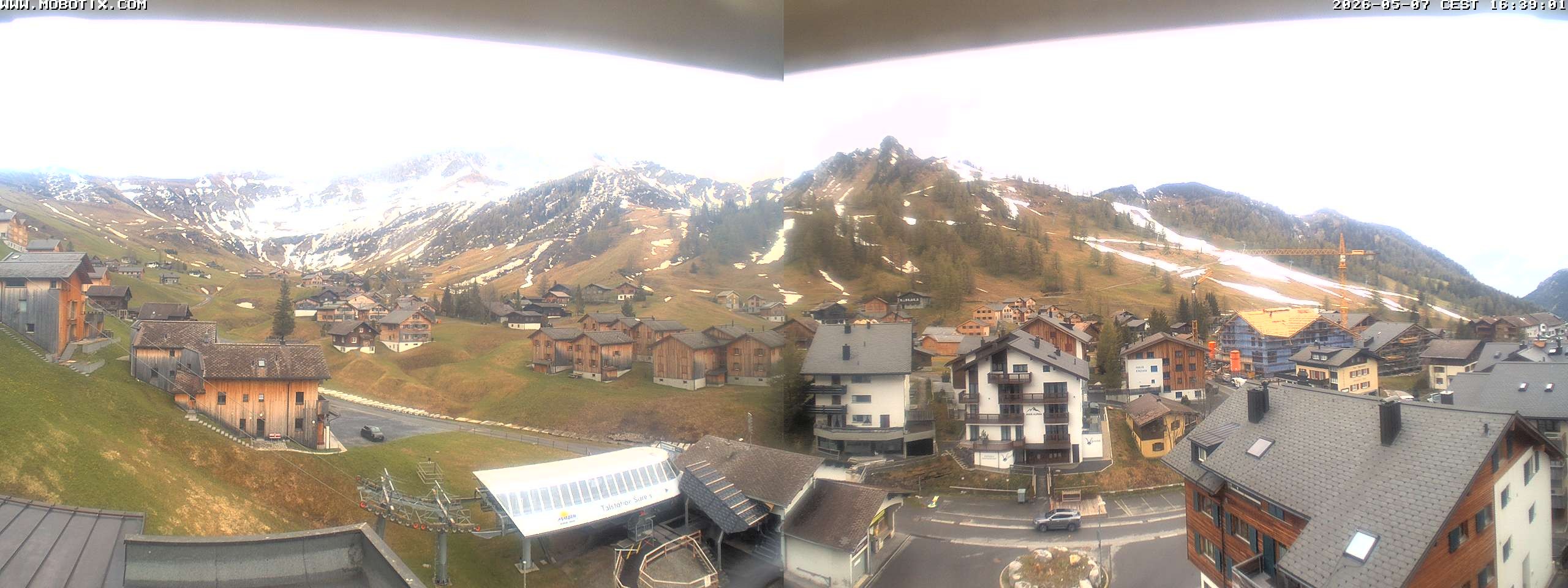 Archived image Webcam Malbun - Hotel Turna