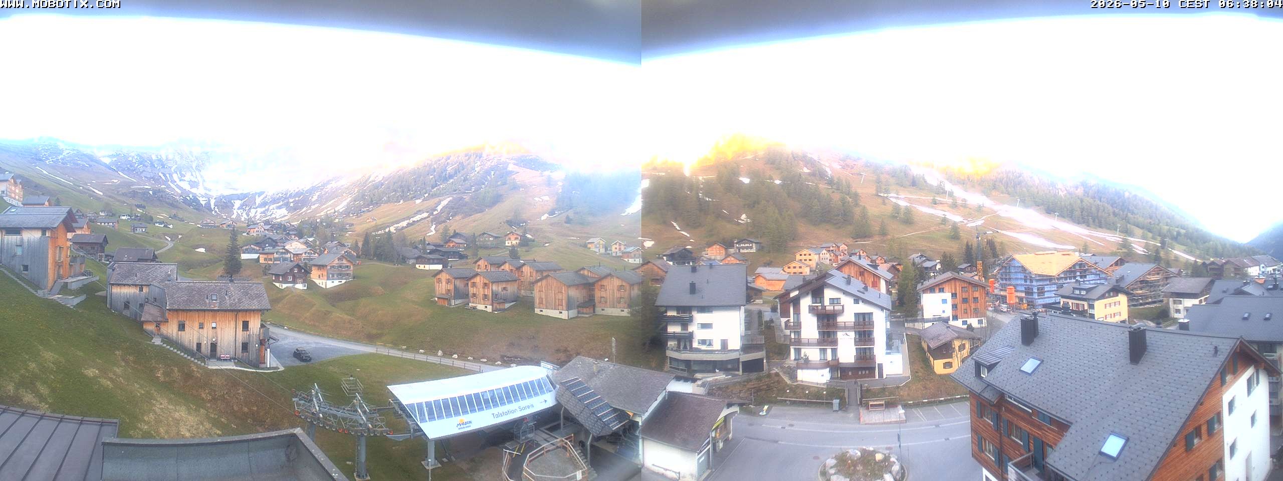 Archived image Webcam Malbun - Hotel Turna