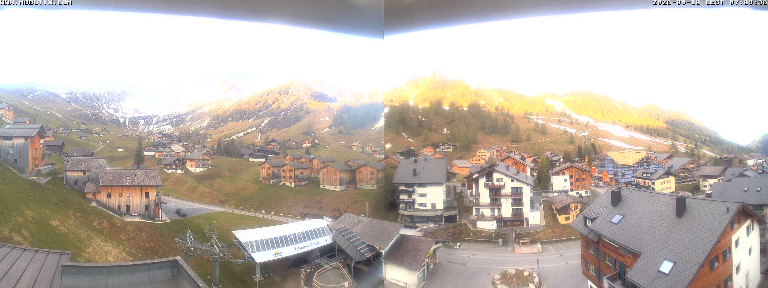 Archived image Webcam Malbun - Hotel Turna
