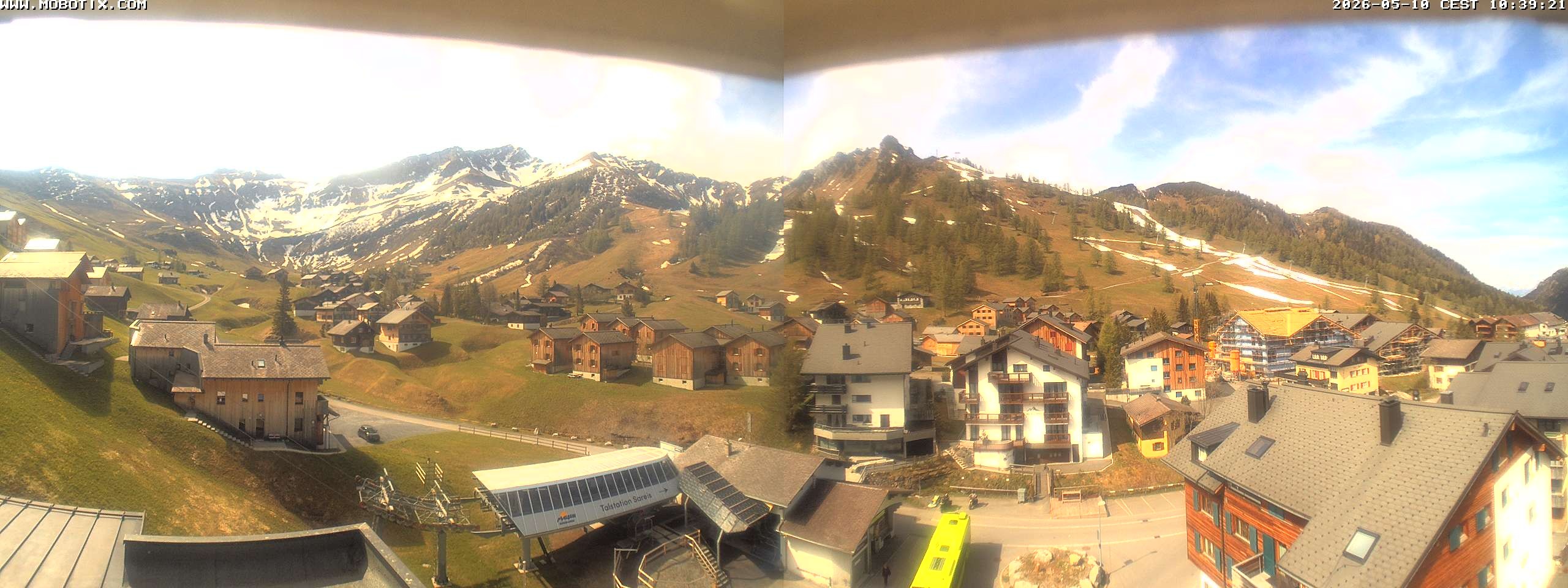 Archived image Webcam Malbun - Hotel Turna