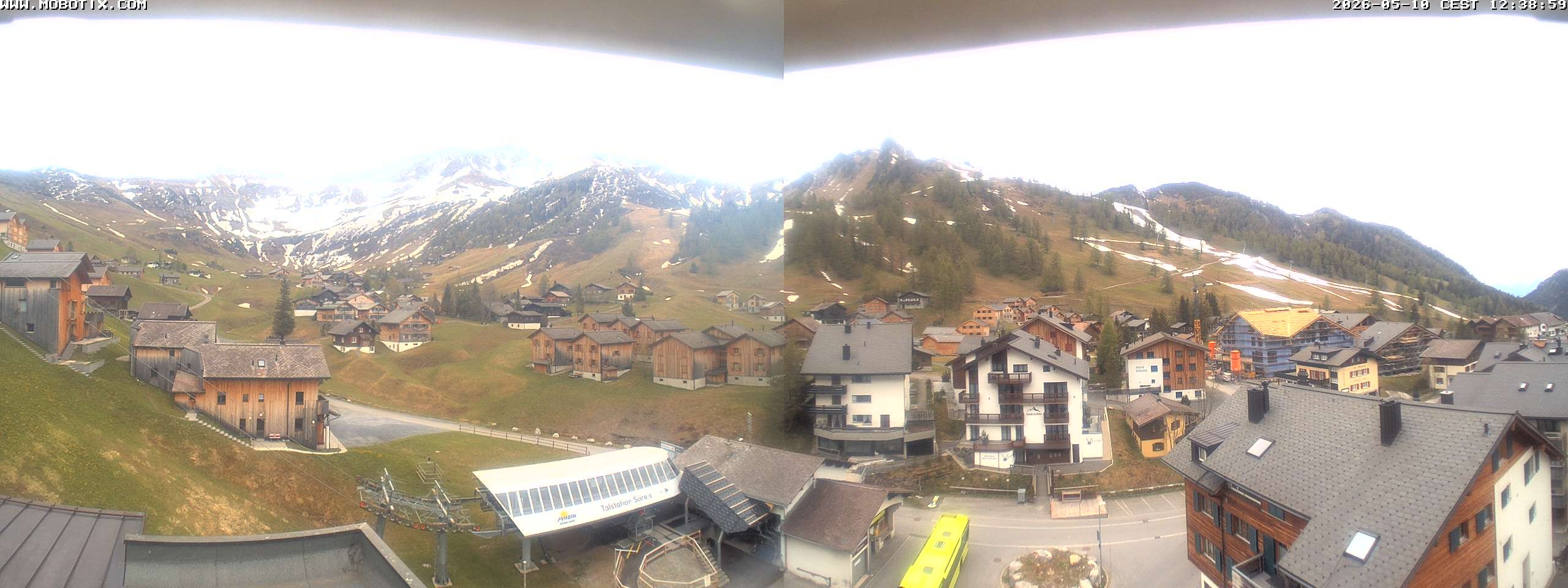 Archived image Webcam Malbun - Hotel Turna