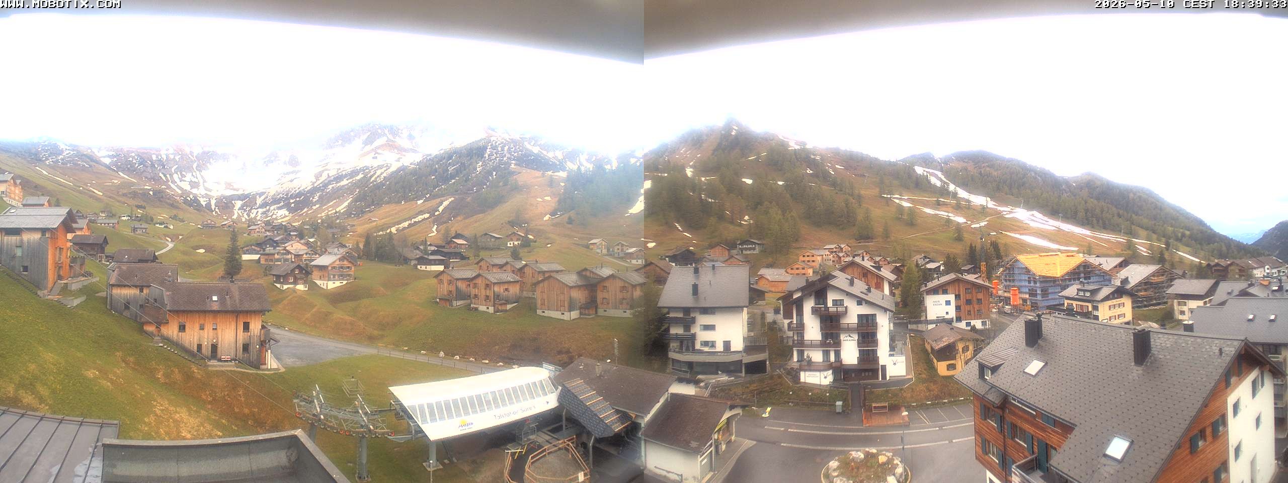Archived image Webcam Malbun - Hotel Turna