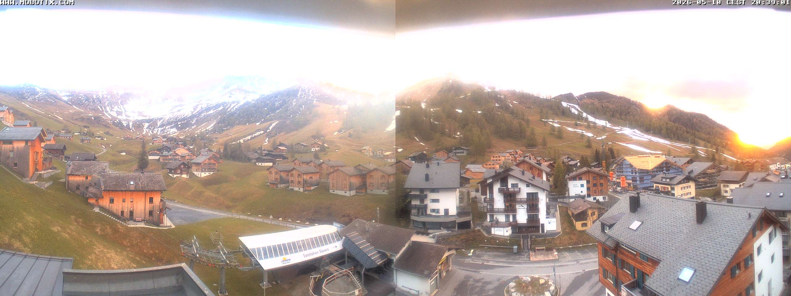Archived image Webcam Malbun - Hotel Turna