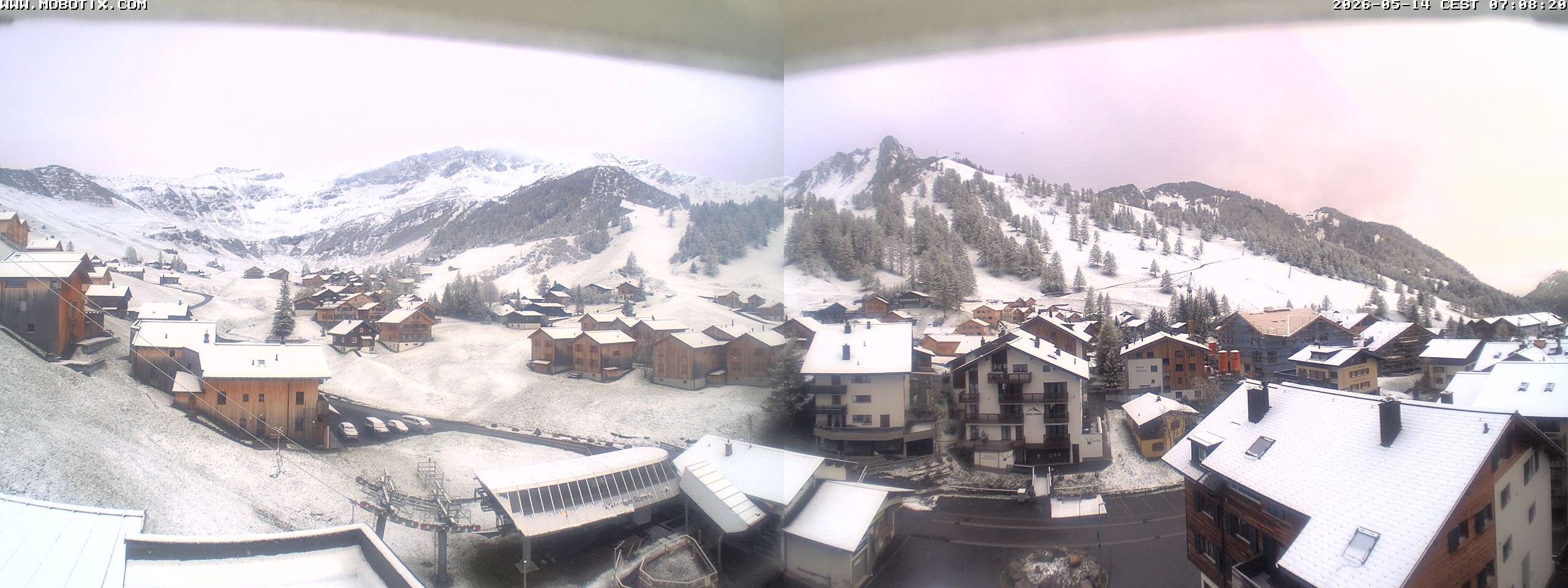 Archiv Foto Webcam Zentrum Malbun - Hotel Turna