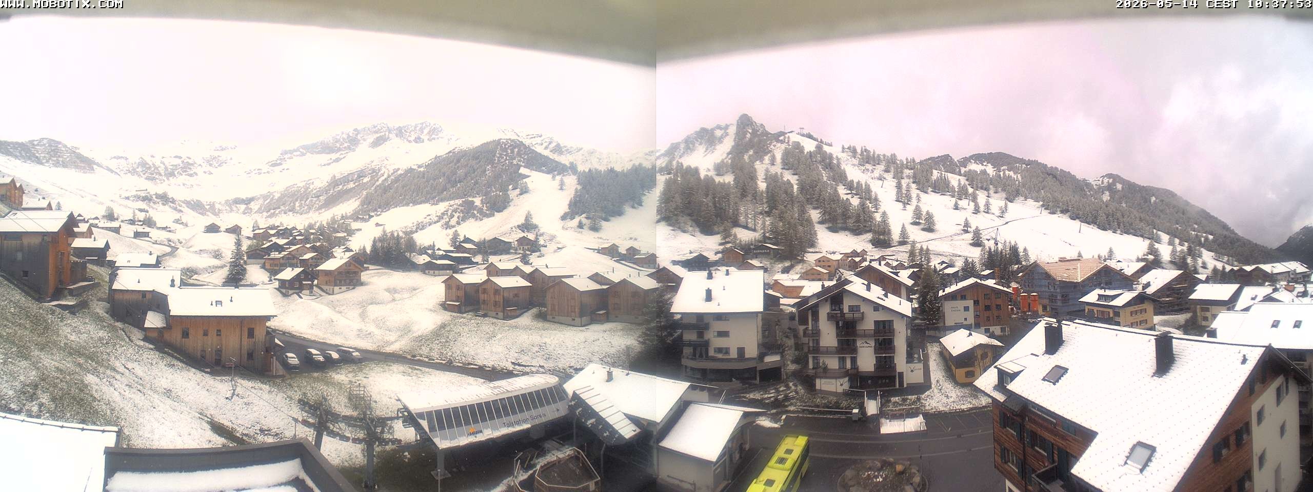 Archiv Foto Webcam Zentrum Malbun - Hotel Turna