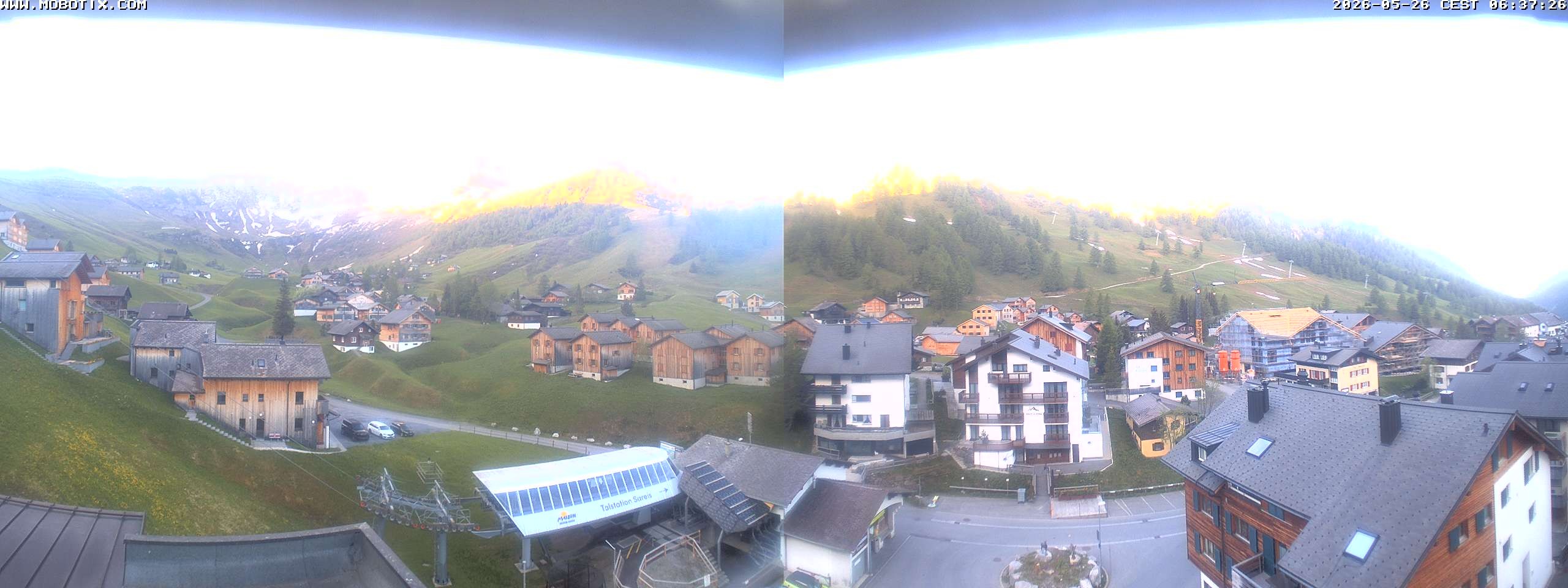 Archiv Foto Webcam Zentrum Malbun - Hotel Turna