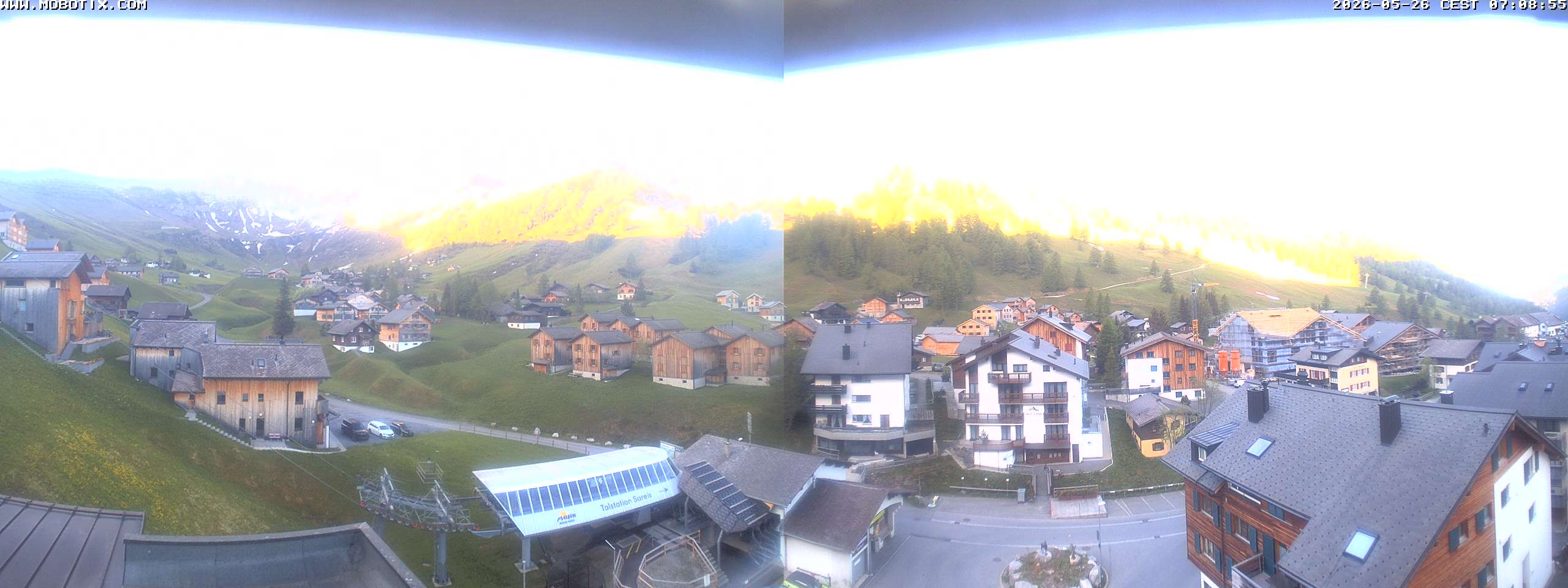 Archiv Foto Webcam Zentrum Malbun - Hotel Turna