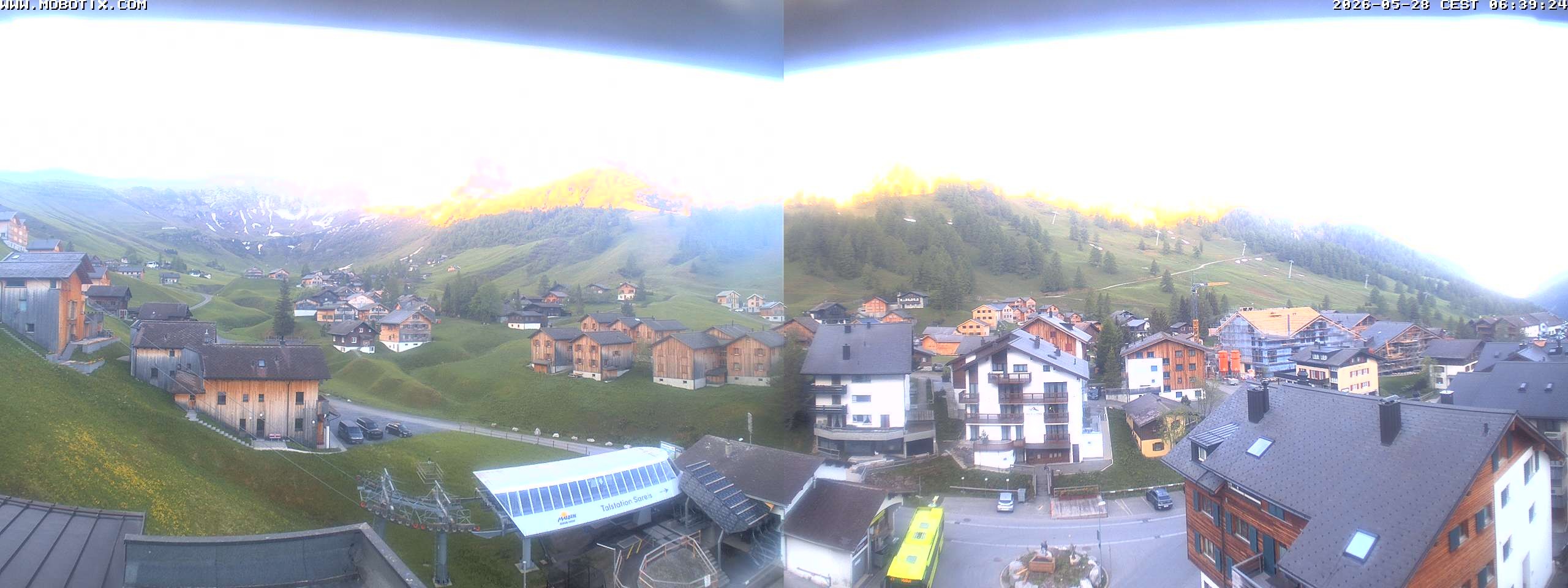 Archived image Webcam Malbun - Hotel Turna