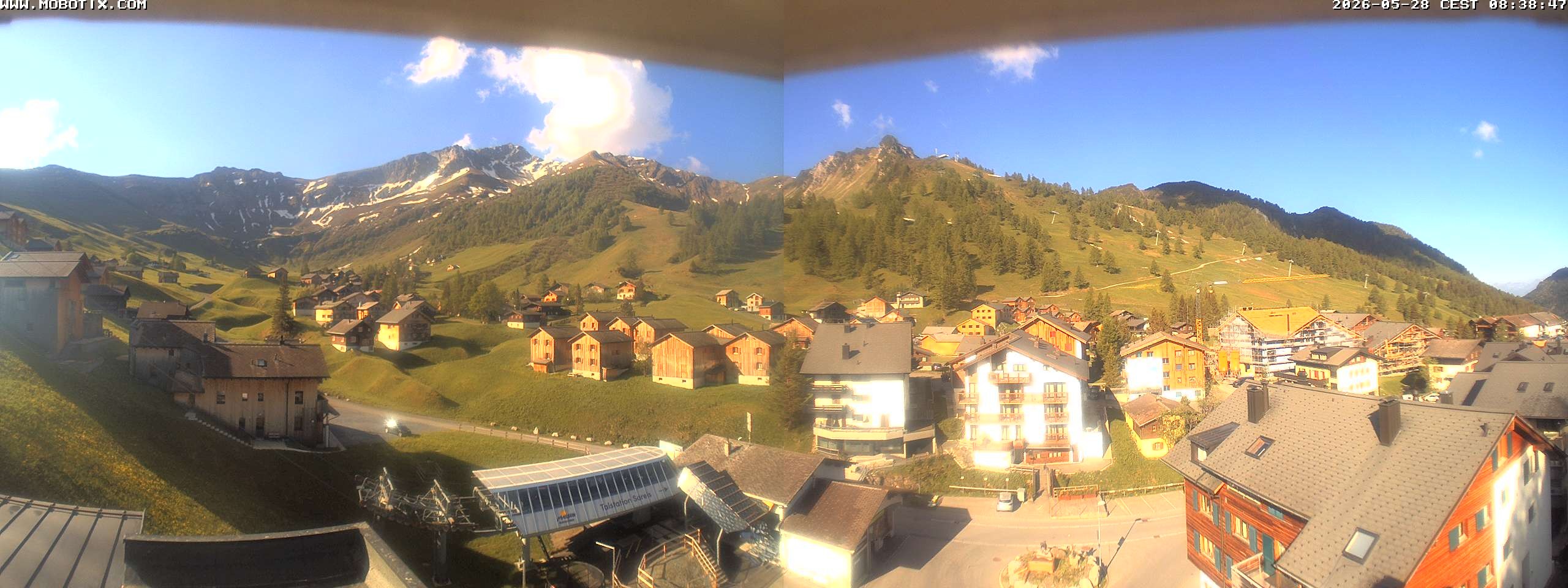 Archived image Webcam Malbun - Hotel Turna