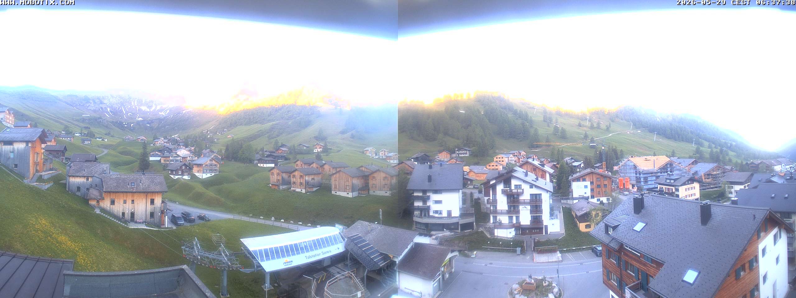 Archiv Foto Webcam Zentrum Malbun - Hotel Turna